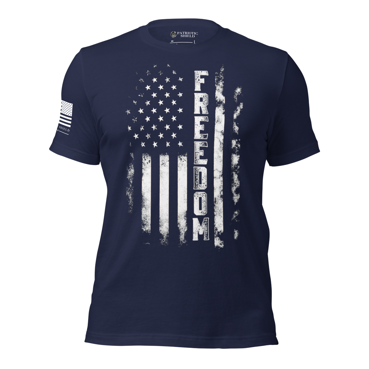 Pro-Liberty T-Shirt - Celebrate Independence and Strength. navy