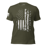 Thumbnail for American Freedom Tee - Wear Your Patriotism with Pride. military green