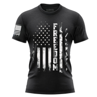 Thumbnail for High-Quality Freedom Tee - Stand for American Values. black