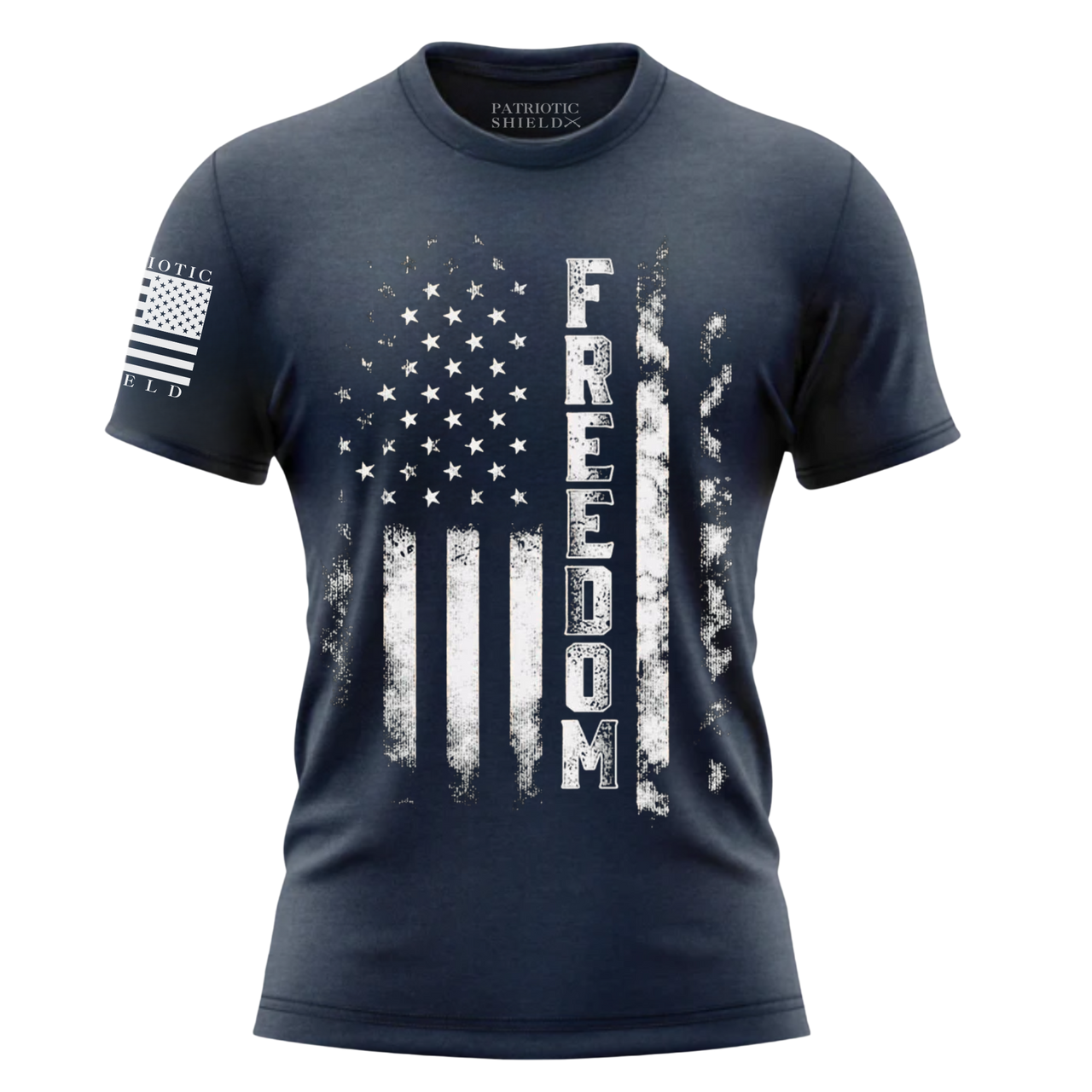 Pro-Liberty T-Shirt - Celebrate Independence and Strength. navy