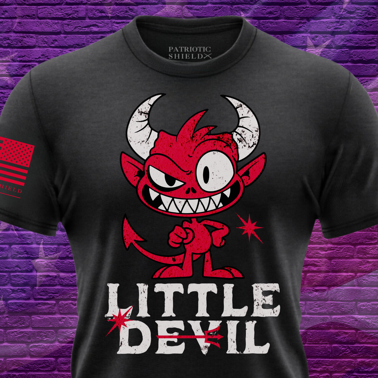 Wickedly funny devil shirt for Halloween parties