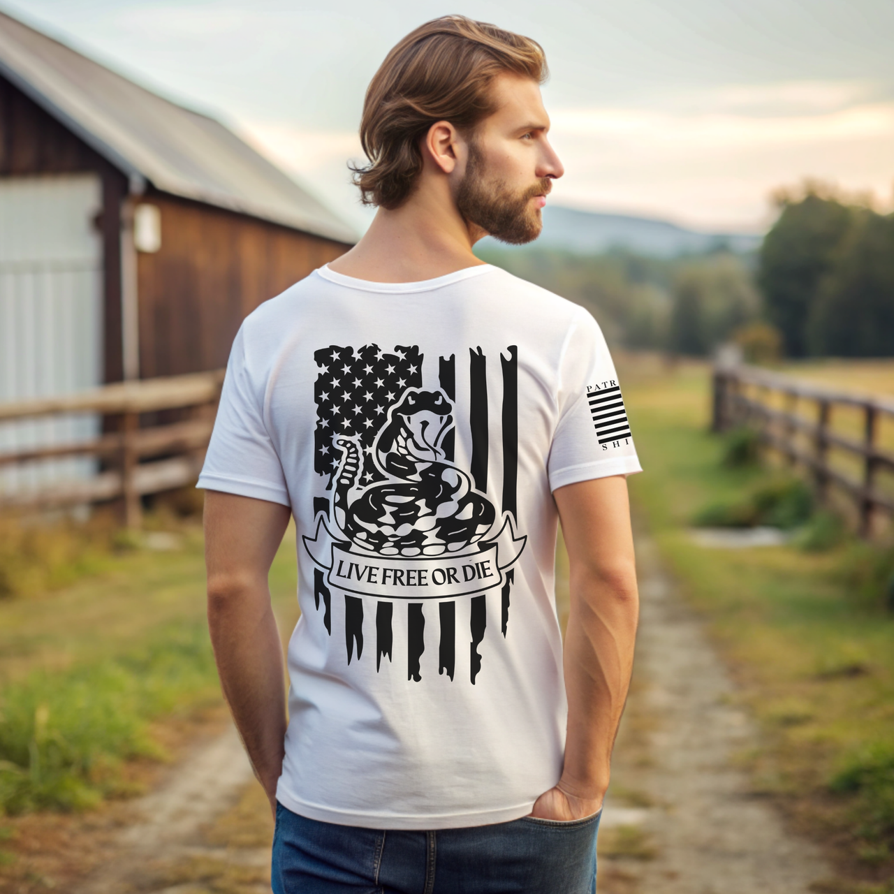 Bold Liberty Shirt - Freedom Over Tyranny Design