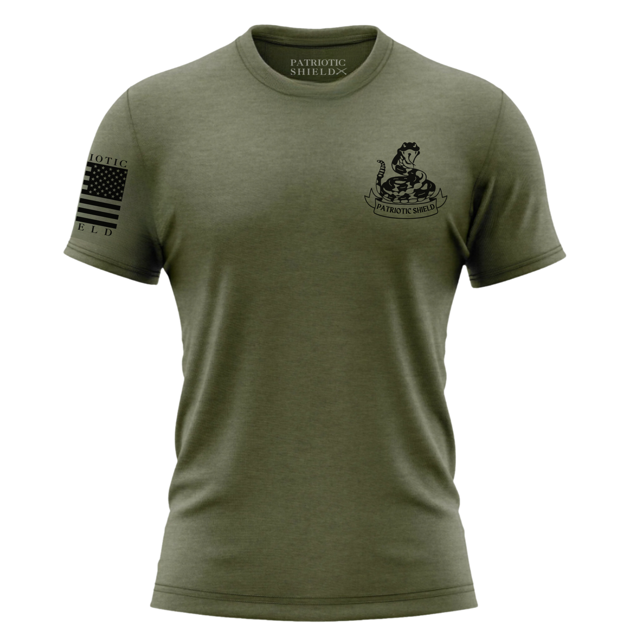 Pro-Freedom Statement Tee - Stand Against Oppression. military green