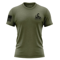 Thumbnail for Pro-Freedom Statement Tee - Stand Against Oppression. military green