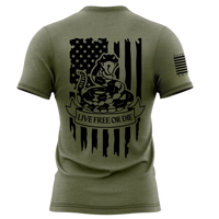 Thumbnail for Live Free or Die T-Shirt - Patriotic freedom loving Apparel