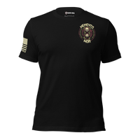 Memento Mori graphic tee for patriotic men and women