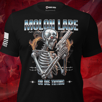 defiant molon labe halloween t-shirt for patriots