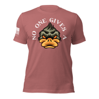 Thumbnail for humorous cotton tee for patriotic women. mauve