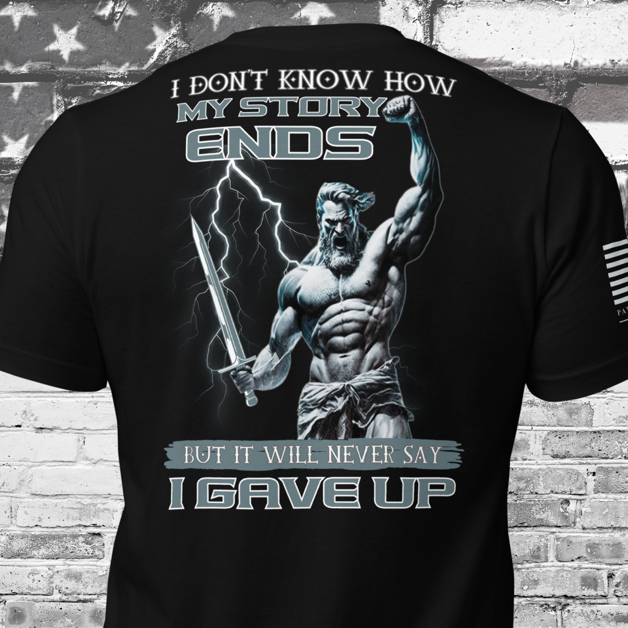 No Surrender T-Shirt for relentless warriors