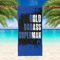 funny old ass man patriotic beach towel gift for patriotic men