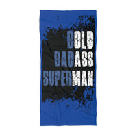 humorous patriotic beach towel gift for men who love America