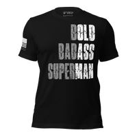 Thumbnail for Soft cotton funny dad shirt for Father’s Day. black