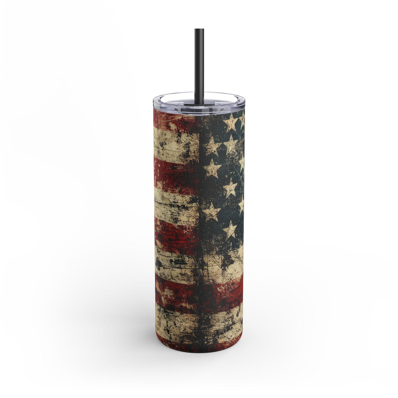 patriotic 20oz skinny travel mug for freedom lovers