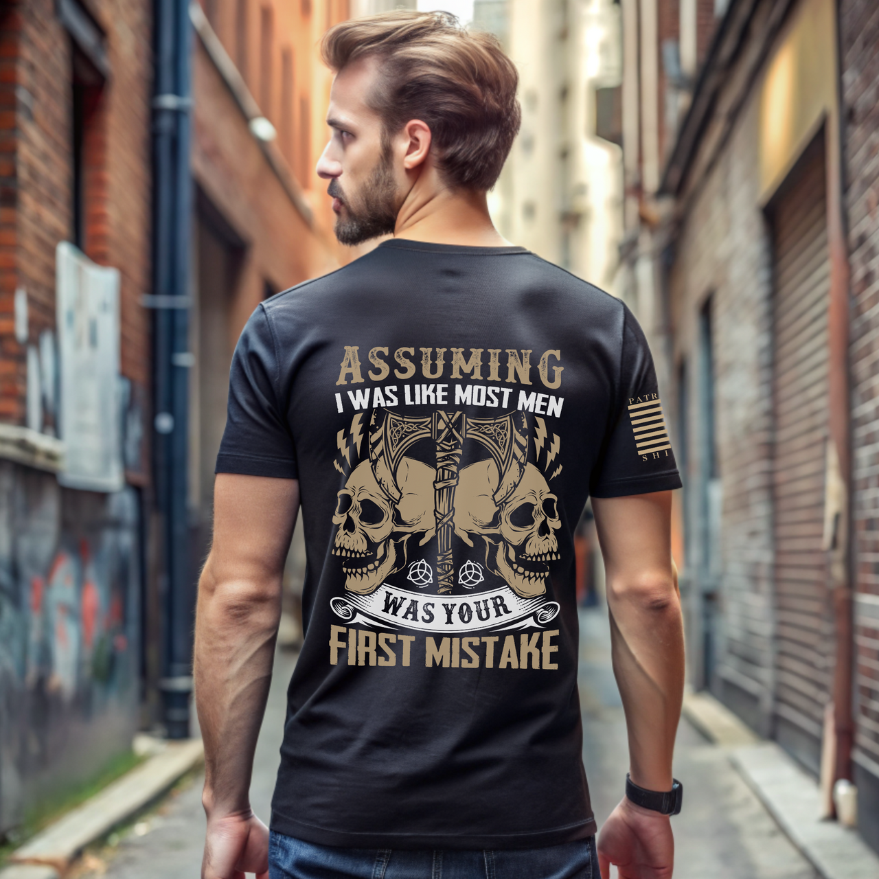 Exclusive Veteran-Owned T-Shirt - Unique and Bold warrior Style