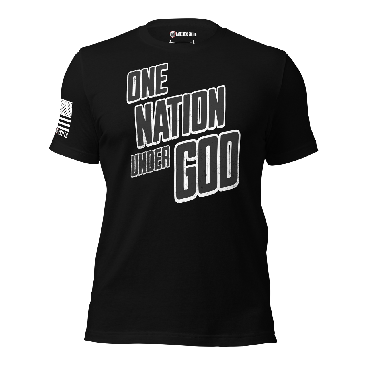 freedom and faith patriotic shirt One Nation Under God graphic tee design