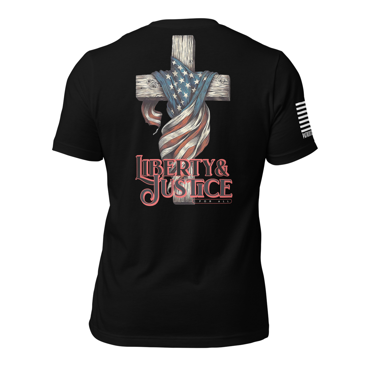 defiant patriotic t-shirt USA flag theme One Nation Under God message