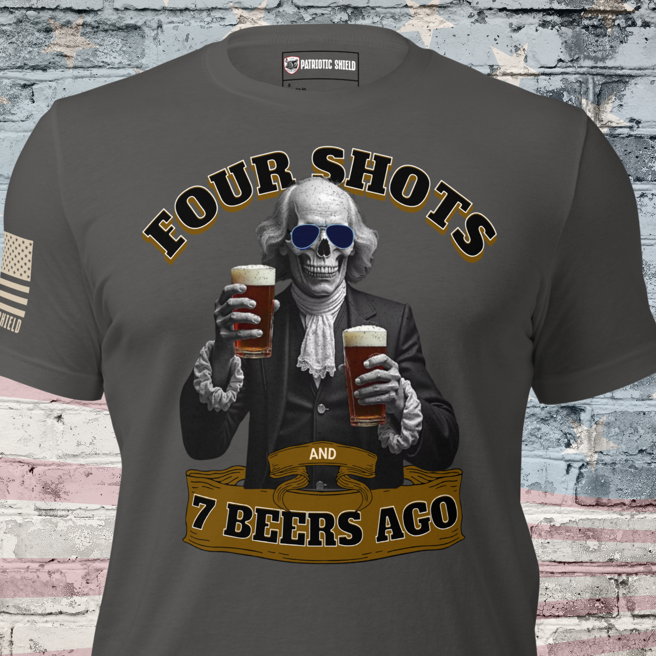 Party Like 1776 USA t-shirt for freedom lovers
