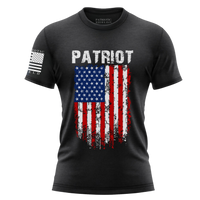 Thumbnail for Soft and stylish American Patriot T-shirt for women. Black