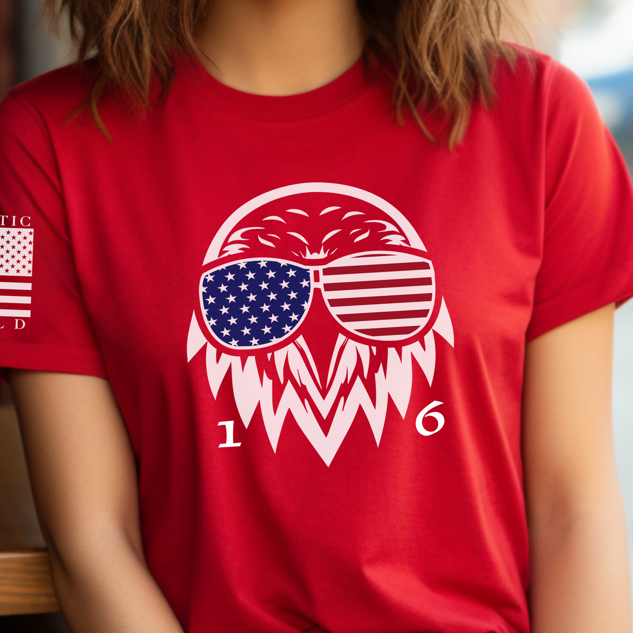 Patriot Eagle 1776 Women's T-Shirt