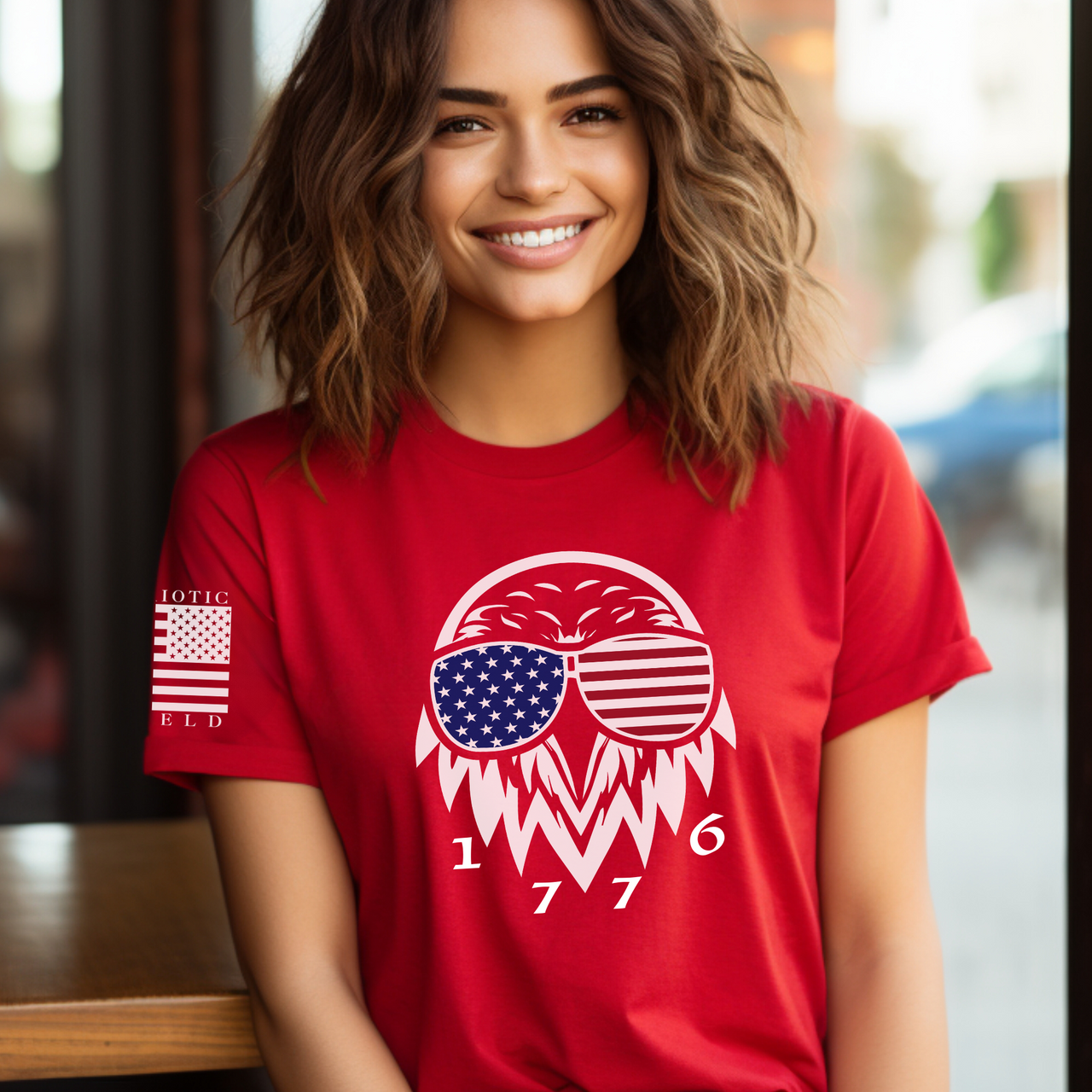 Patriot Eagle 1776 Women's T-Shirt