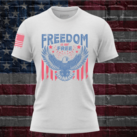 Thumbnail for Stylish Freedom Is Not Free T-shirt for patriotic women