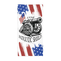 patriotic shield summer towel fourth of july pool accessory