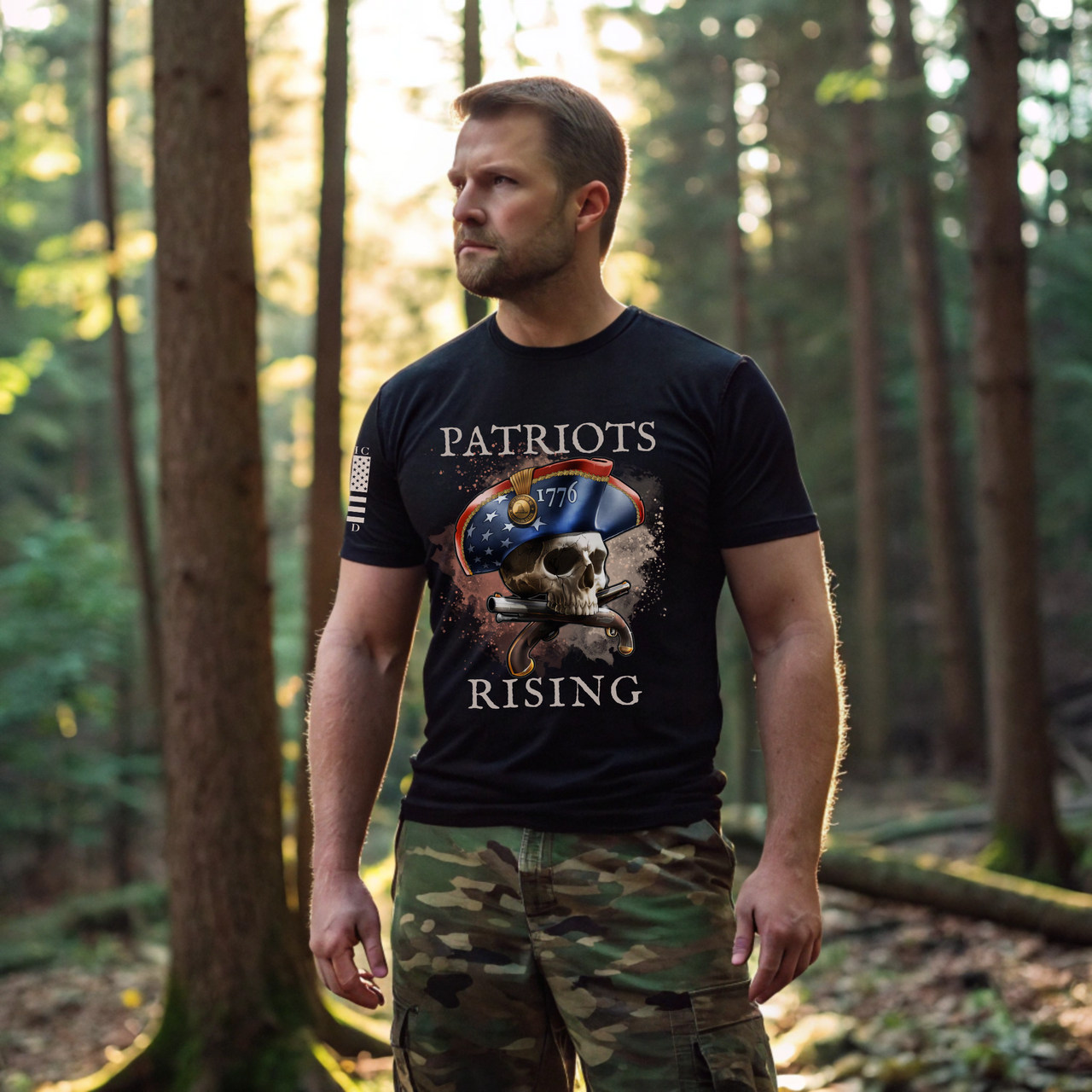 American Pride T-Shirt - Symbol of Strength, Courage, and Liberty