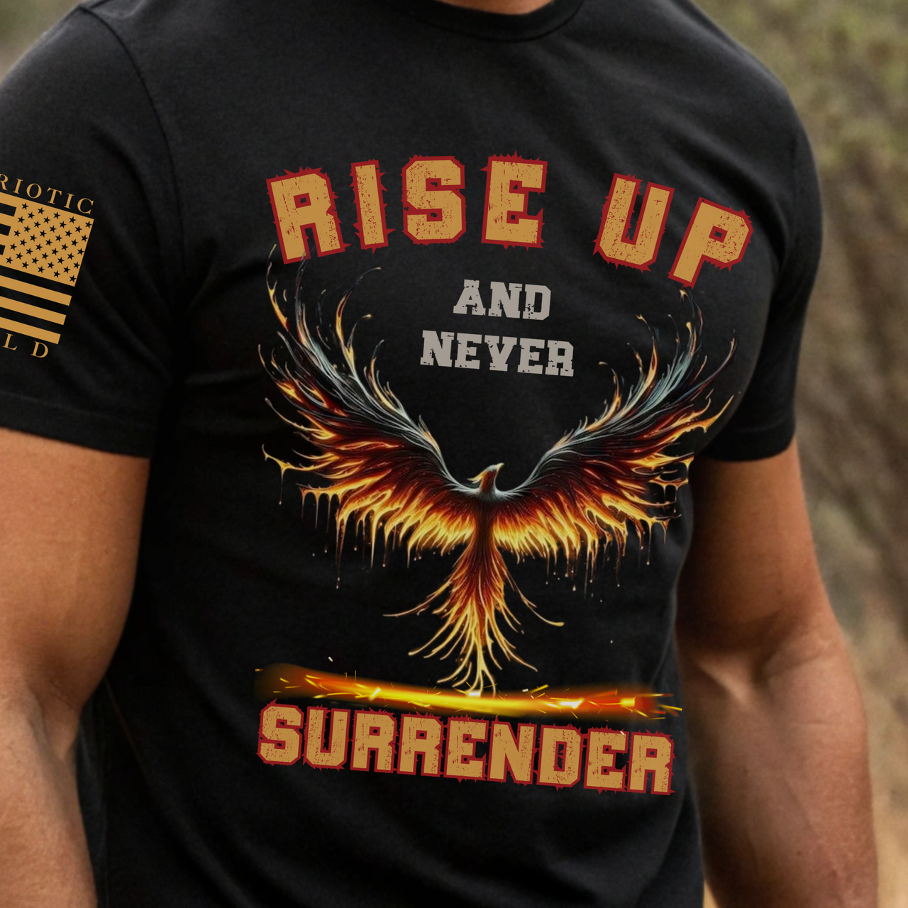 High-Quality Phoenix Shirt – warriors Wear the Power of Strength