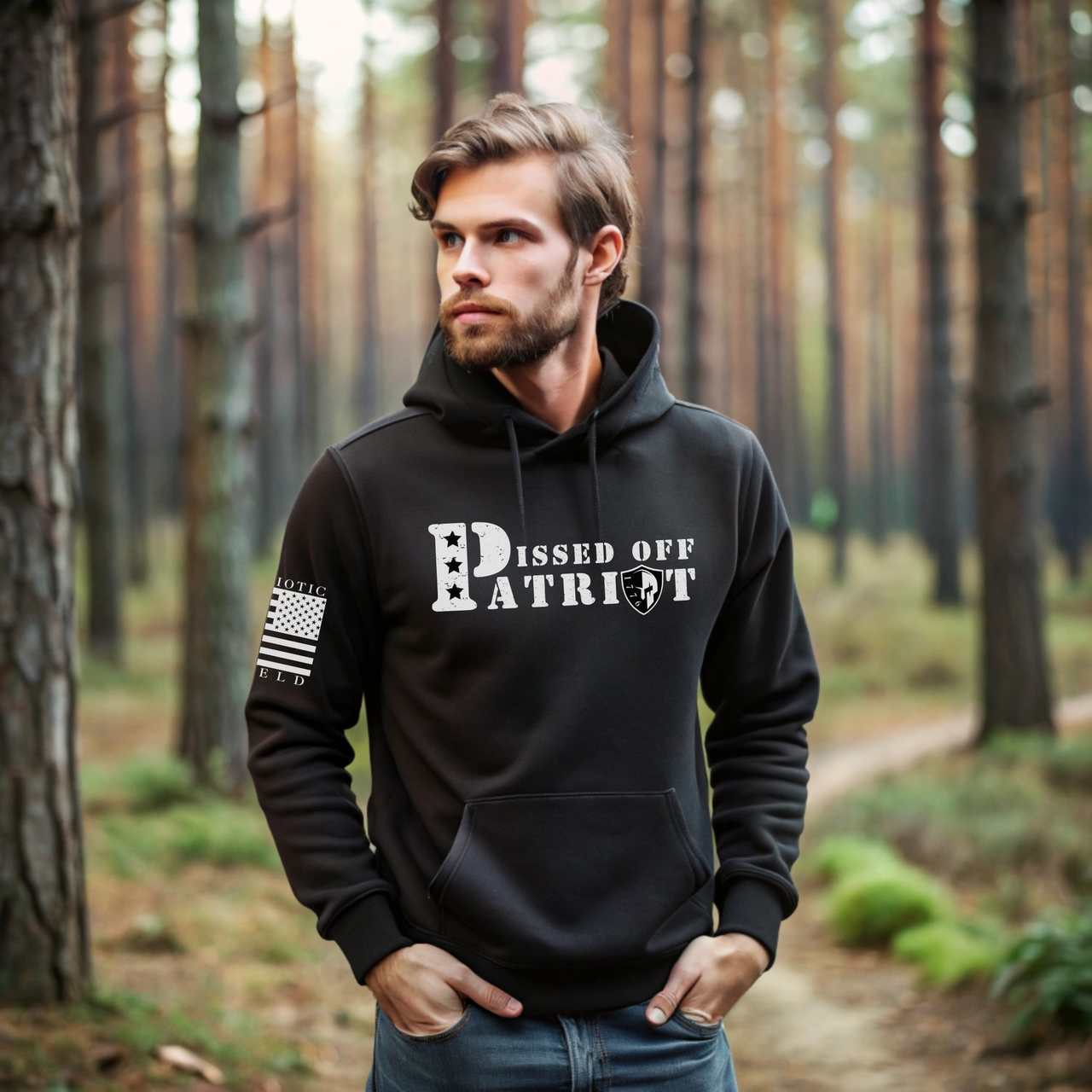 Bold Patriotic hoodie– Wear Your Frustration and Pride with attitude