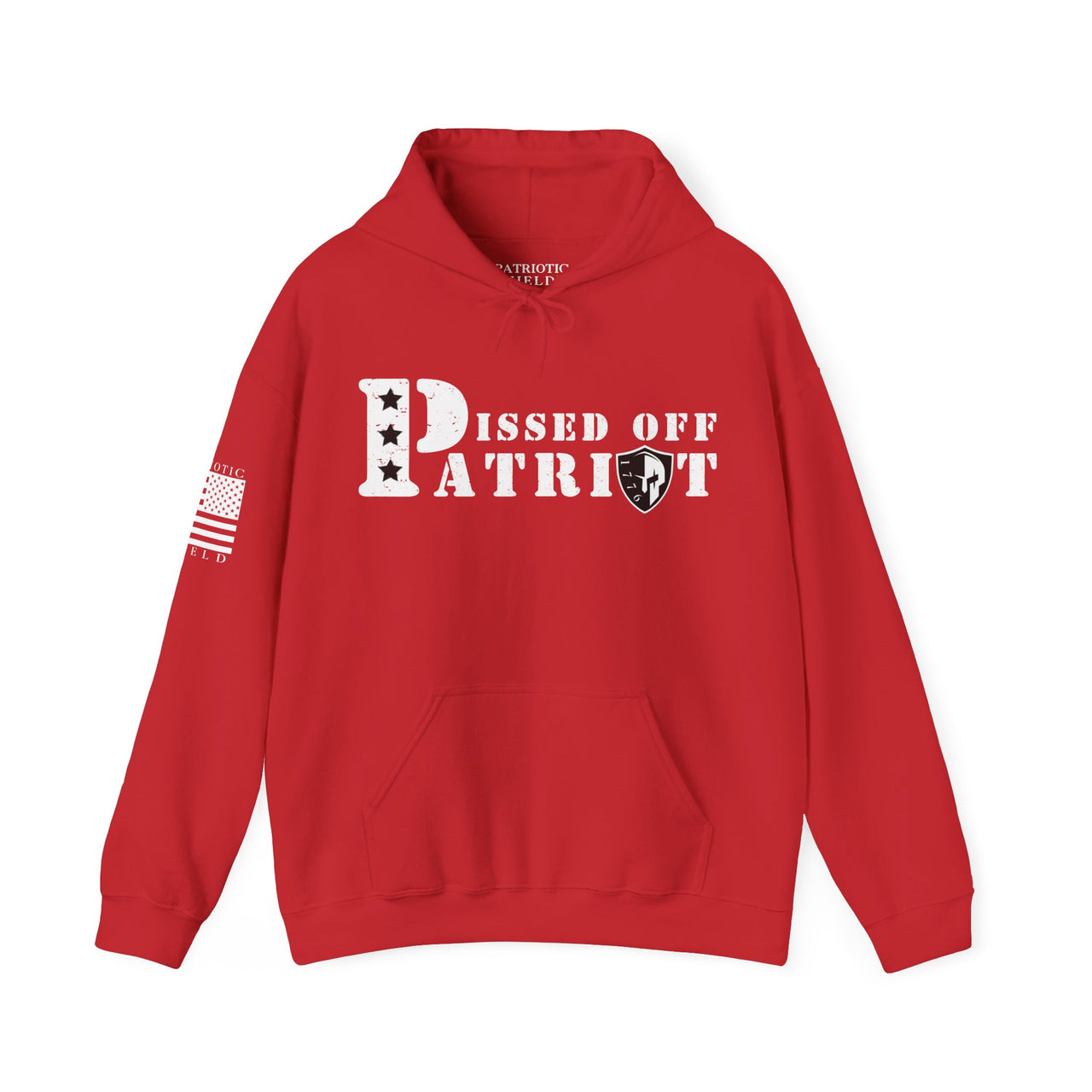 Pro-America hoodie– Express Your Anger and Patriotism with Style. red