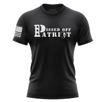 Thumbnail for Pissed Off Patriot Women's Shirt – Patriotic Shield Apparel. Black