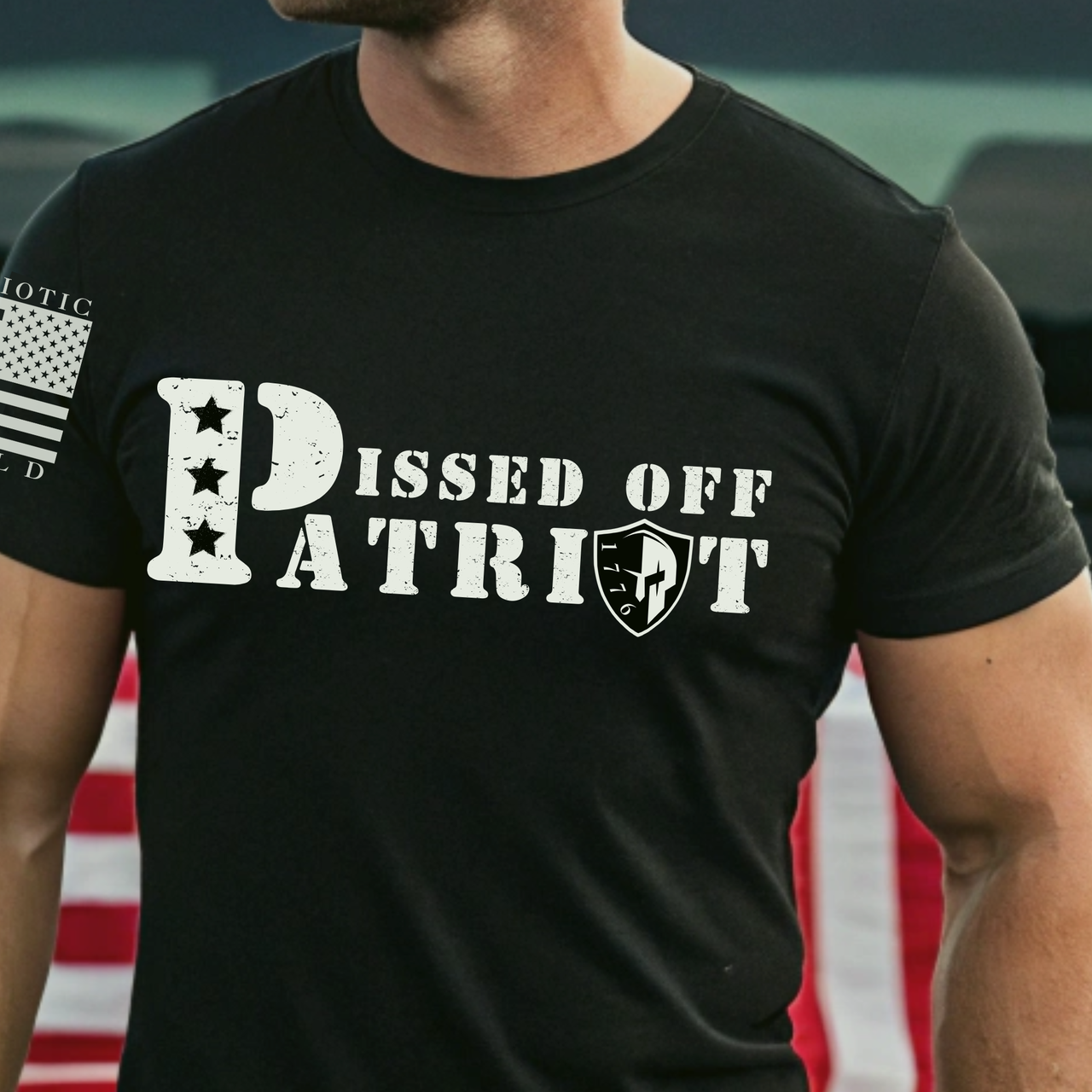 Veteran-family Owned Pissed Off Patriot Tee – Freedom Fighters Unite