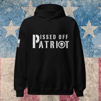 Thumbnail for stylish Patriotic hoodie – Wear Your Frustration and Pride. black