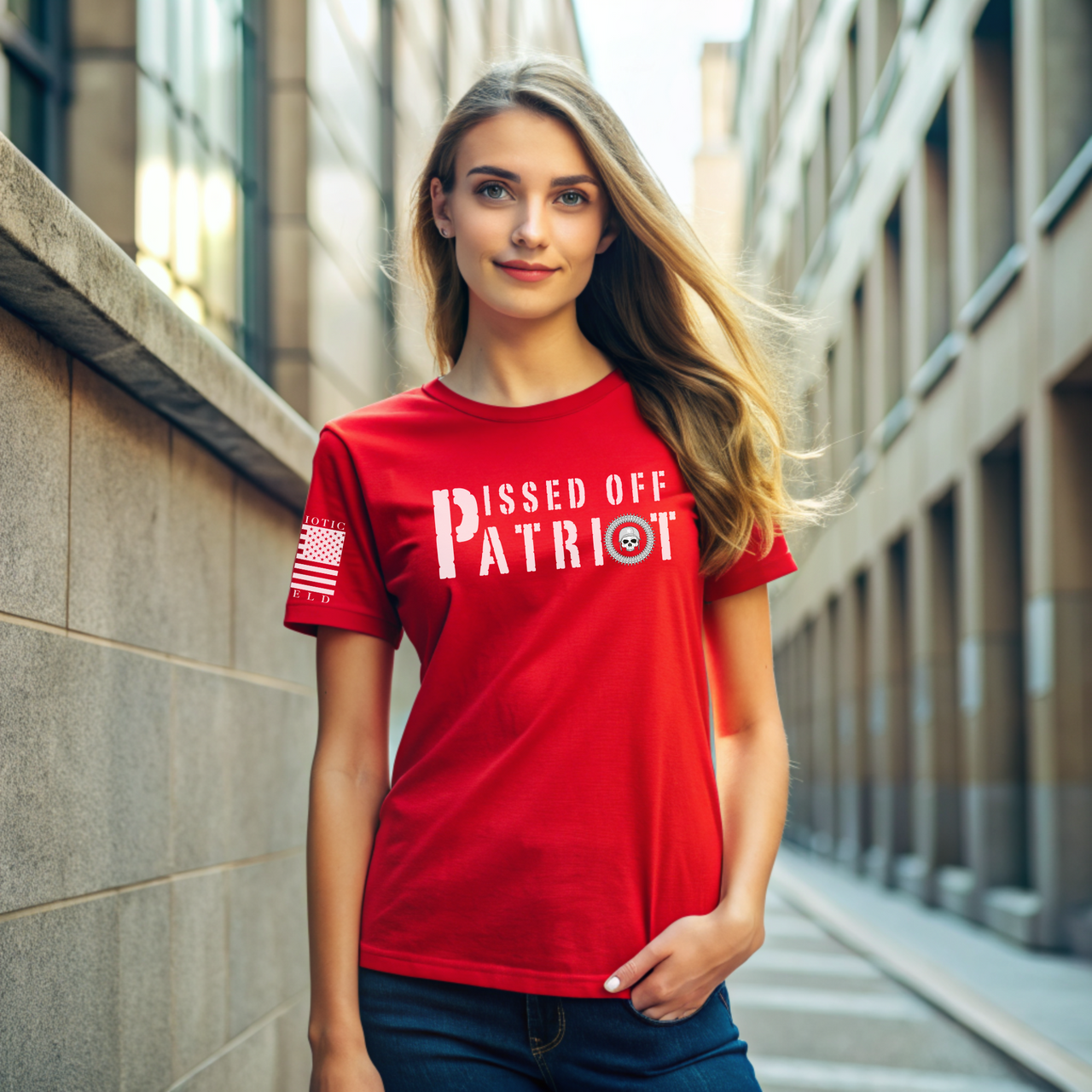 Pissed Off Patriot Women's T-Shirt