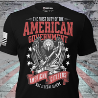 Protect Our Own America First patriotic T shirt