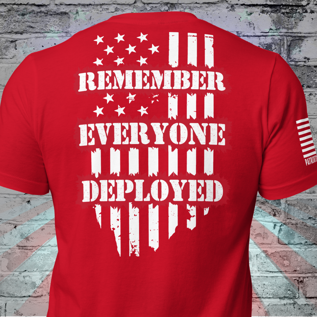 RED Friday shirt to remember our deployed American soldiers