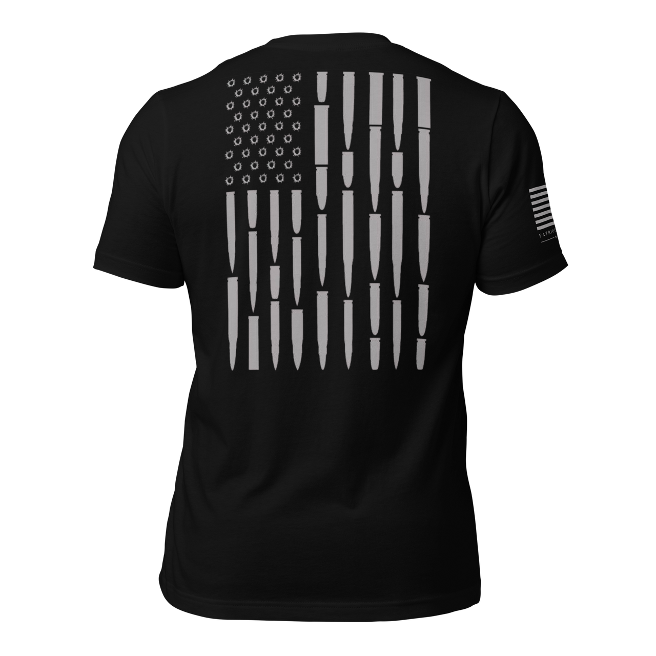 Bold Range Day shirt with graphic pro guns design