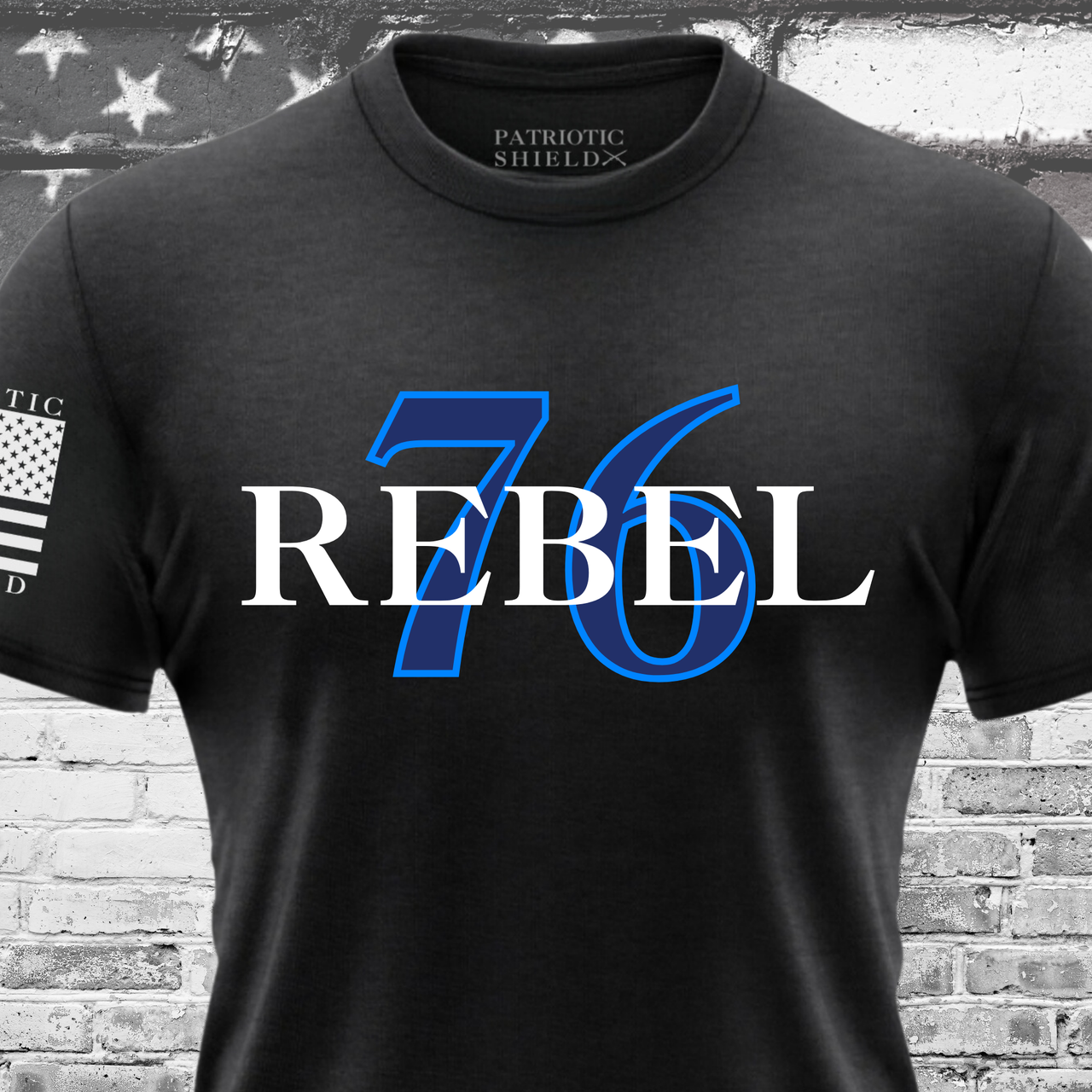 Rebel 76 T-Shirt - American Patriot Defiance Apparel