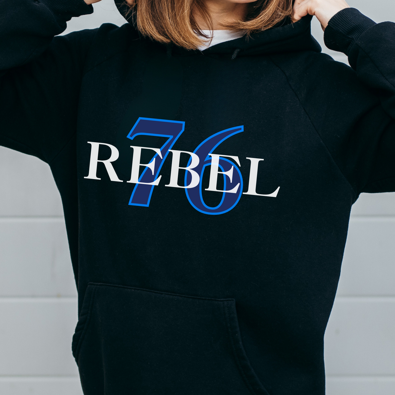 stylish and Bold 1776 Rebel hoodie - Stand for Freedom & Independence