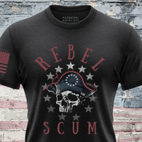 Thumbnail for Rebel Scum T-Shirt - Defiant Patriotic Apparel for Warriors