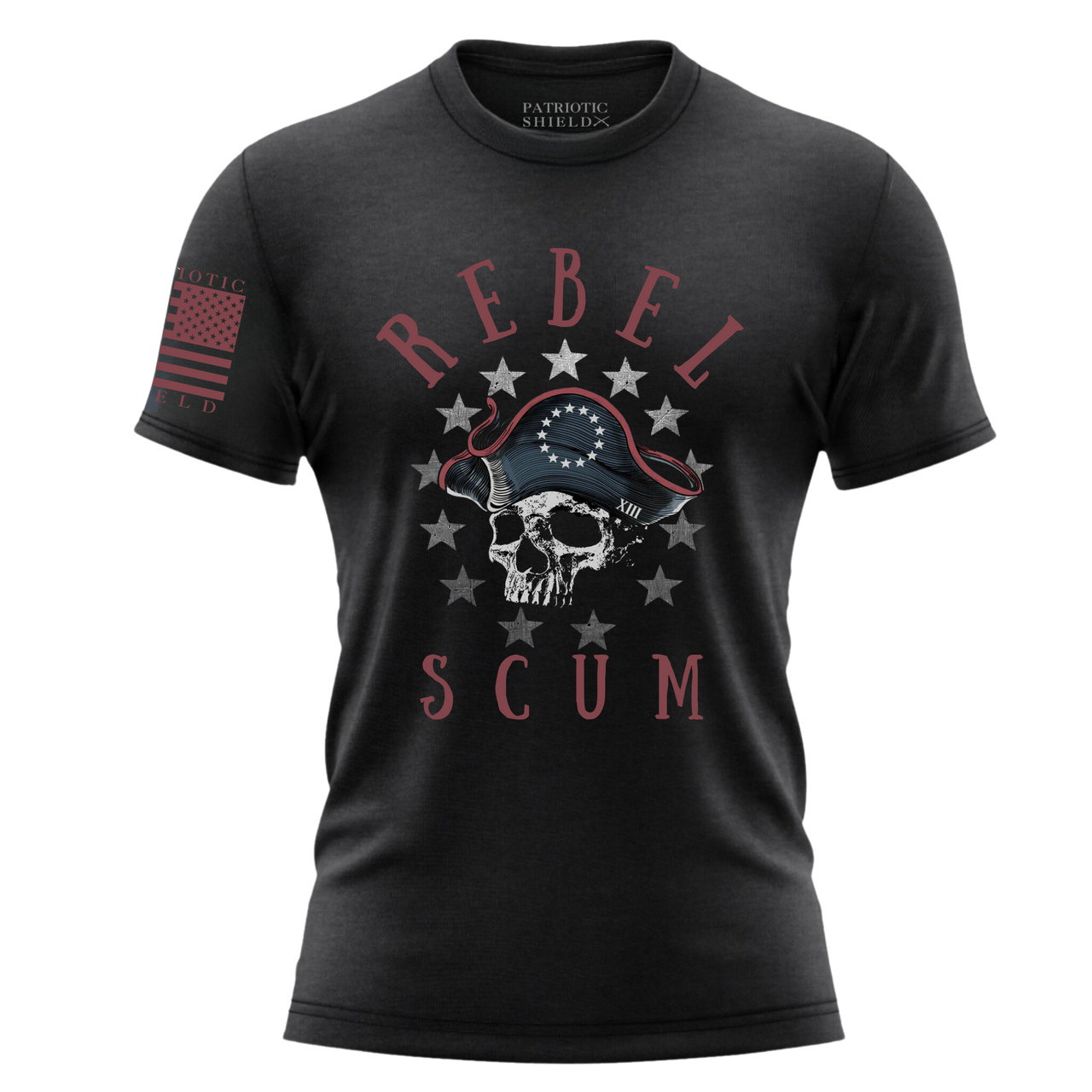 Classic Fit Rebel Scum T-Shirt - Wear Your patriotic Defiance Proudly