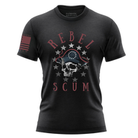 Thumbnail for Classic Fit Rebel Scum T-Shirt - Wear Your patriotic Defiance Proudly