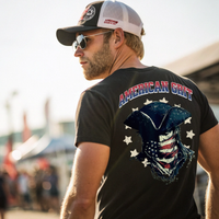 American Grit shirt defiant patriotic apparel rebel mindset USA graphic tee