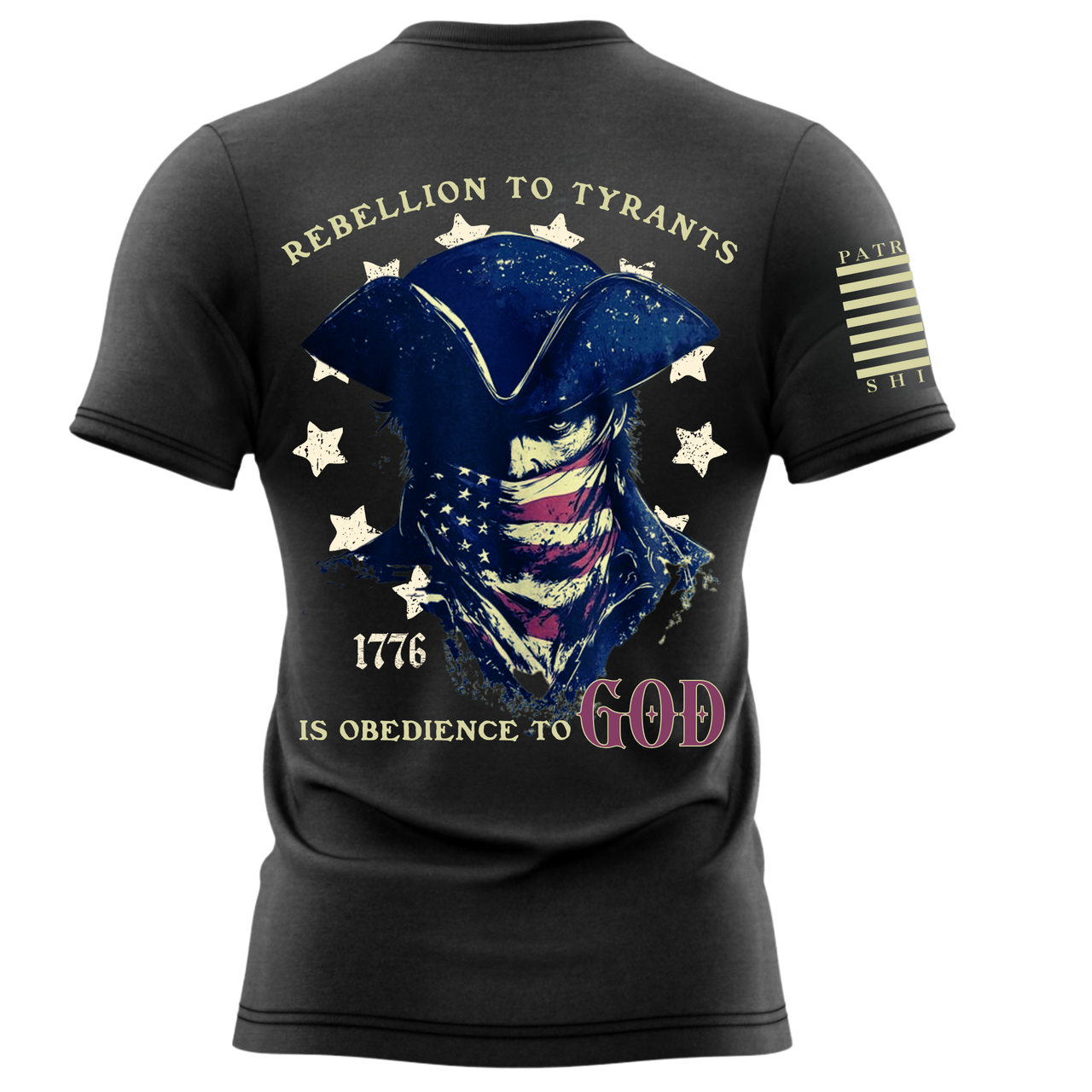 Faith and Freedom Tee – Defy Tyranny, Stand for Liberty