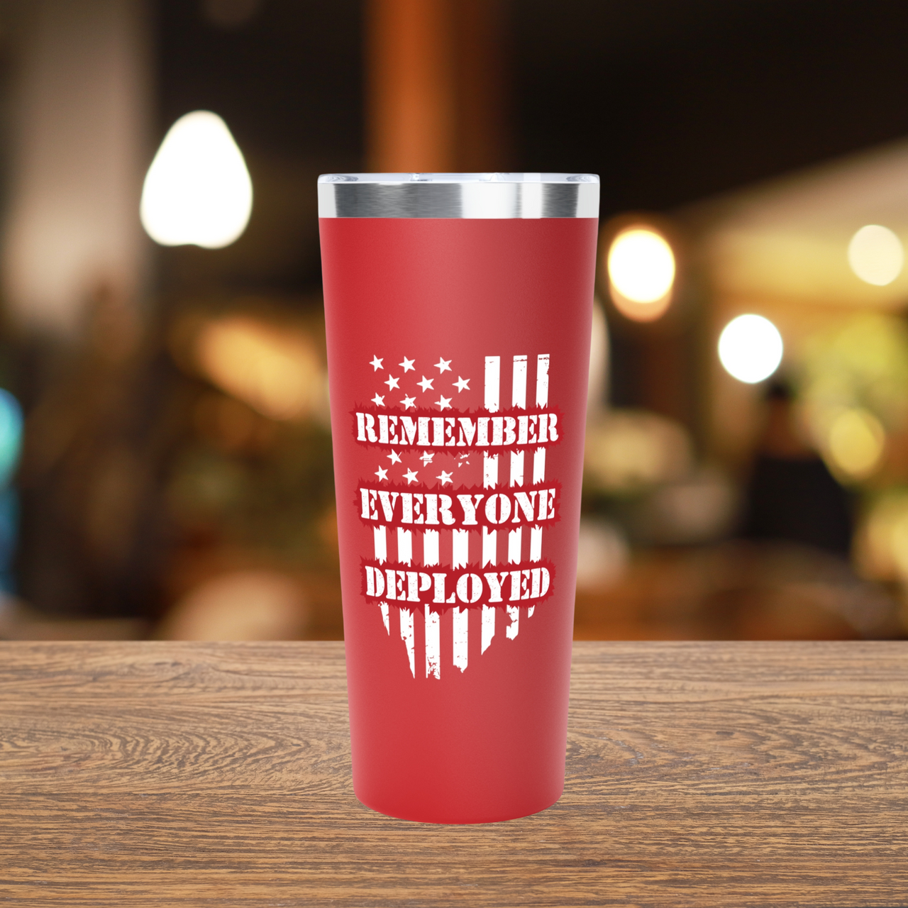 respectful Red Friday design honoring our deployed soldiers