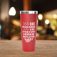 respectful Red Friday design honoring our deployed soldiers