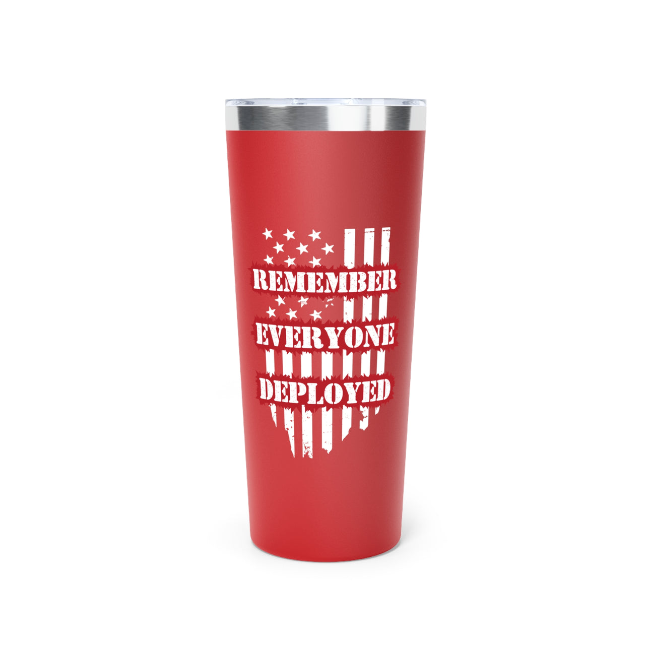 Red Friday 22oz Tumbler showcasing patriotic design