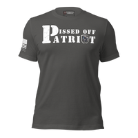 Veteran family-owned patriotic apparel Red White & Pissed Off. asphalt