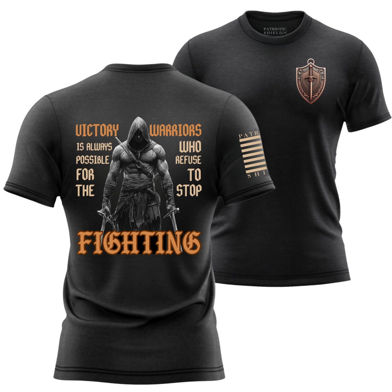 Refuse to Lose T-Shirt - Resilient and motivational apparel for warrior champions.