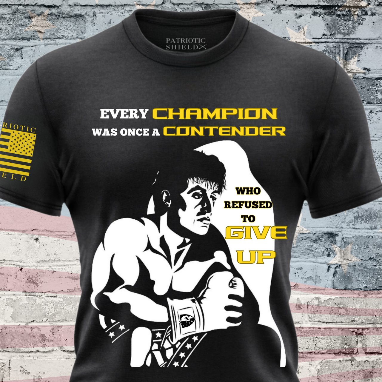 Refuse to Quit T-Shirt – Warrior’s Never Surrender Apparel